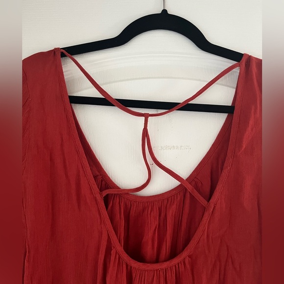 AERIE Sleeved Flowy Dress - Picture 5 of 7